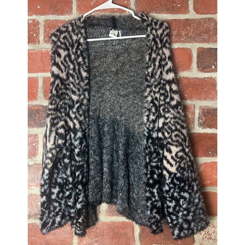 Anthropologie One September Ombré Cardigan Jillian Eyelash Sweater One Size